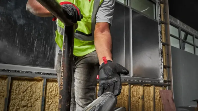 Pracovní demoliční rukavice Milwaukee IMPACT DEMOX, velikost 9 (L), 1 pár, 4932498483